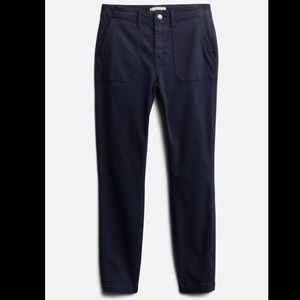 Navy Khaki Pocket Pant
